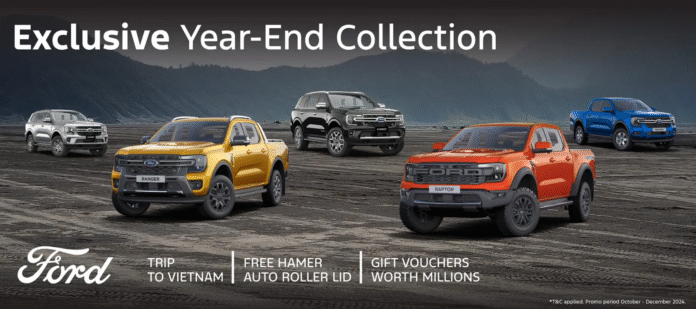 Melanjutkan Tren Positif GJAW 2024, Ford RMA Indonesia Menghadirkan Exclusive Year-End Promo Bagi Pecinta Otomotif
