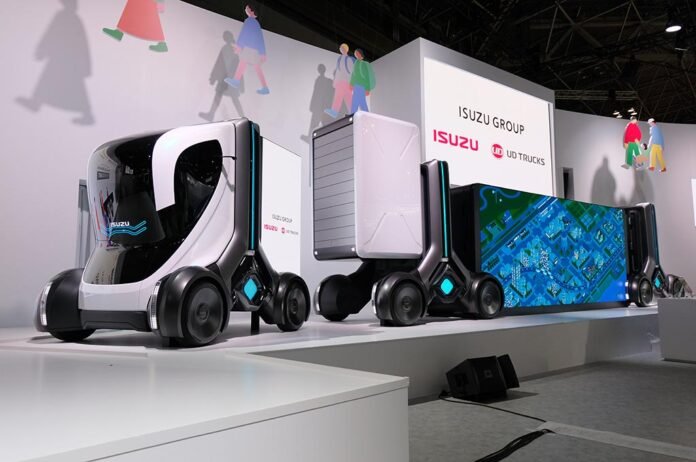 Wujud Visi Transportasi Di Masa Depan Isuzu Vertical Core Cycle Concept