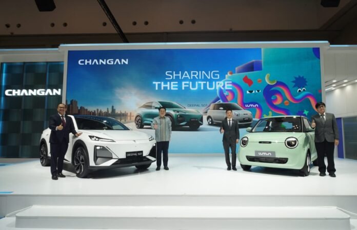 PERDANA BERPARTISIPASI DI GAIKINDO JAKARTA AUTO WEEK 2025, CHANGAN RESMI LUNCURKAN DEEPAL S07 DAN LUMIN UNTUK INDONESIA
