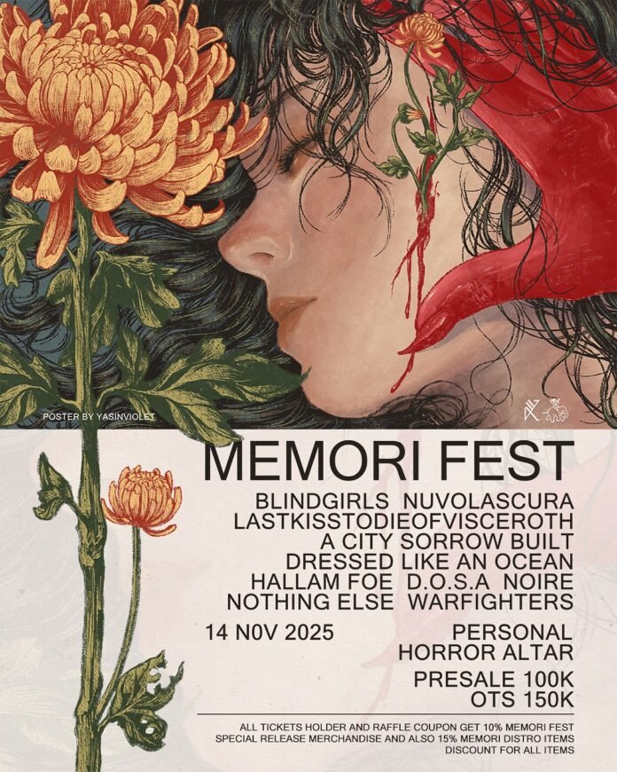 Memorifest DIY Festival Siap Membuka Ruang Untuk Penggemar Skramz Nusantara Berteriak