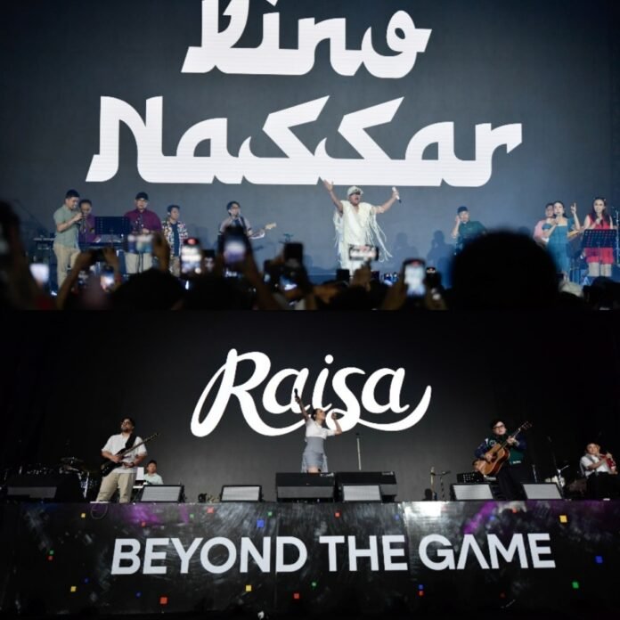 Pecah! Penampilan King Nassar dan Raisa Tutup Indonesia Sports Summit 2025