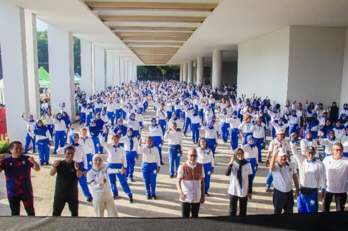 Sambut ISS 2025, Jumat Krida Kemenpora di Indonesia Arena Diikuti Ragam Inorga dan Ribuan Warga