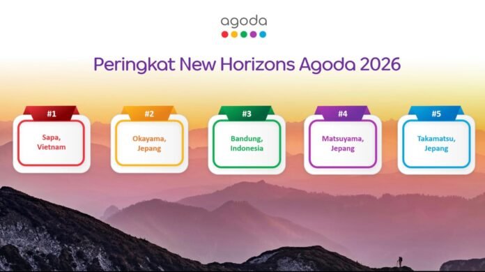 Bandung Masuk Tiga Besar Destinasi Wisata Asia Versi Agoda