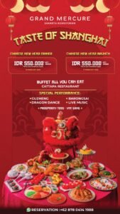 Perayaan Chinese New Year “Kuda Api” di Catappa Restaurant – Hotel Grand Mercure  Jakarta Kemayoran