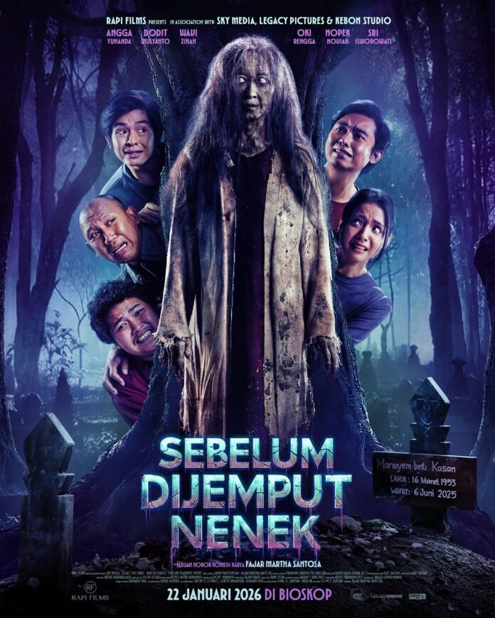 FILM KEMBAR DODIT MULYANTO & ANGGA YUNANDA, TAYANG HARI INI, SEBELUM DIJEMPUT NENEK SIAP JADI TONTONAN HOROR-KOMEDI PALING RIANG AWAL TAHUN