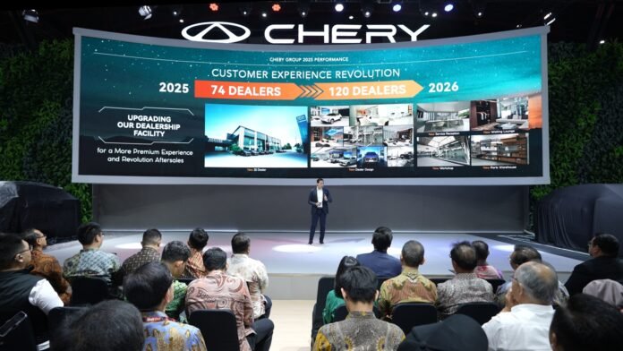 Chery Super Hybrid Jadi Motor Pertumbuhan, Chery Siapkan 7 Inovasi Baru dan 120 Dealer di 2026