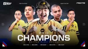 ONIC Juara Free Fire Battle Rush Series 2026 Usai Amankan Booyah di Grand Final