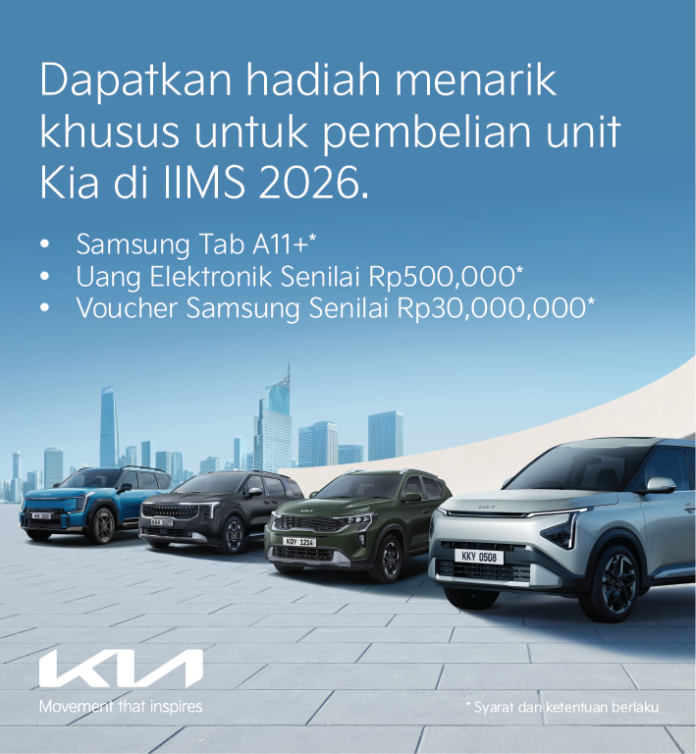 Datang ke IIMS 2026, Bawa Pulang Kia dengan Spesial Benefit untuk Seluruh Model