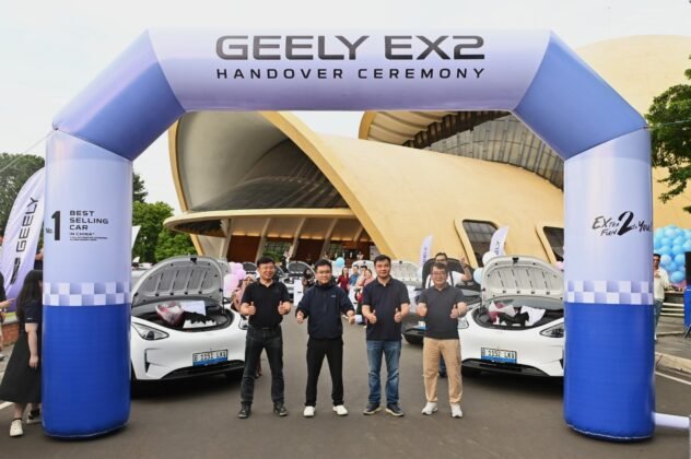 Geely Serahkan Lebih dari 5.000 Unit Geely EX2 di Indonesia dan Thailand