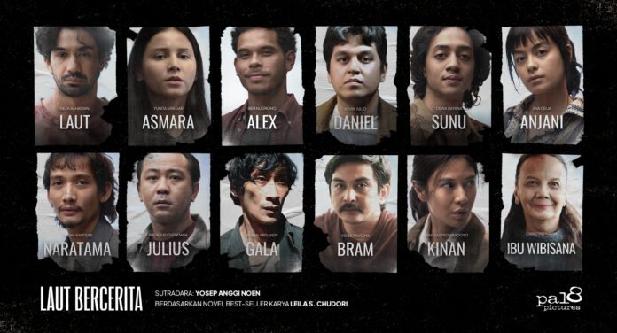 RUMAH PRODUKSI PAL8 PICTURES MENGUMUMKAN PARA PEMAIN FILM “LAUT BERCERITA”