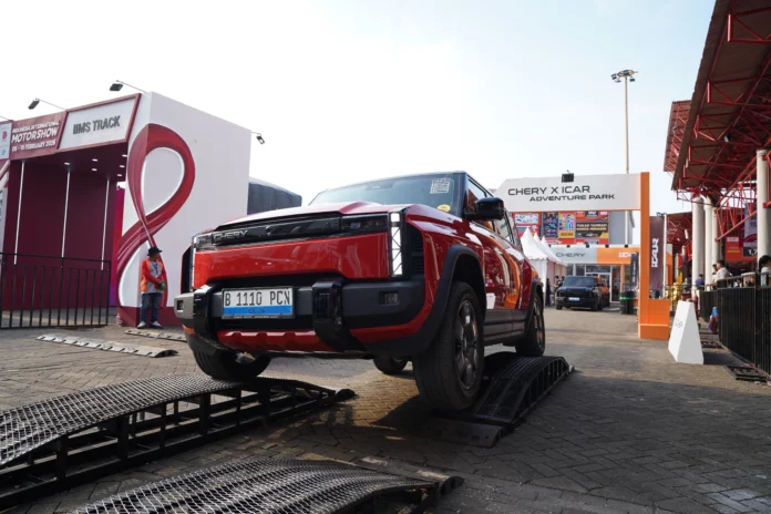 Chery Adventure Park, Jadi Daya Tarik di IIMS 2026, Lebih Dari 1.100 Pengunjung Ikut Test Drive