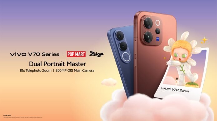 vivo Konfirmasi Kehadiran V70 Series di Indonesia, Siap Buka Era Baru “Dual Portrait Master” dan Hadirkan Kolaborasi Eksklusif Perdana V Series dengan POP MART Zsiga