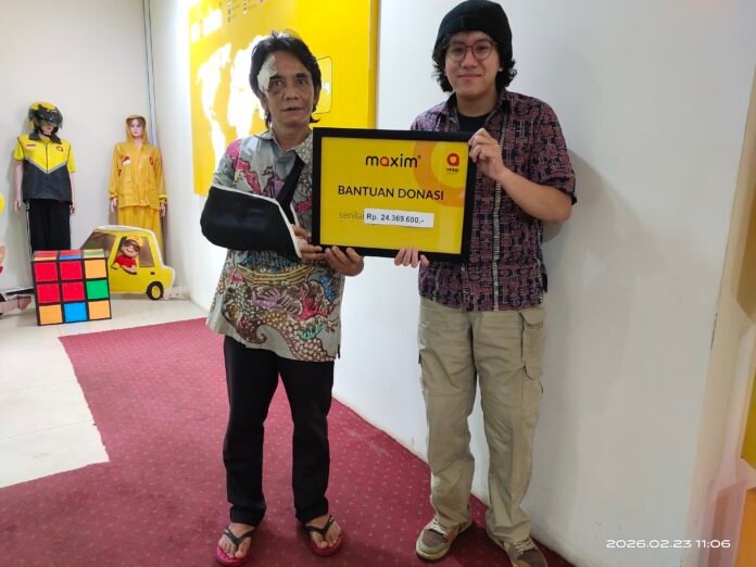 Maxim Berikan Santunan Lebih Dari Rp24 Juta bagi Mitra Pengemudi di Jakarta