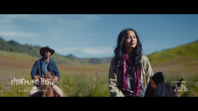 EMPAT MUSIM PERTIWI MERILIS FIRST LOOK RESMI SETELAH MENYELESAIKAN  COLOR GRADING DI AMSTERDAM