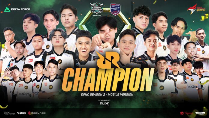 RRQ Kembali Raih Gelar Juara Delta Force National Championship Season 2 Warfare Mobile!