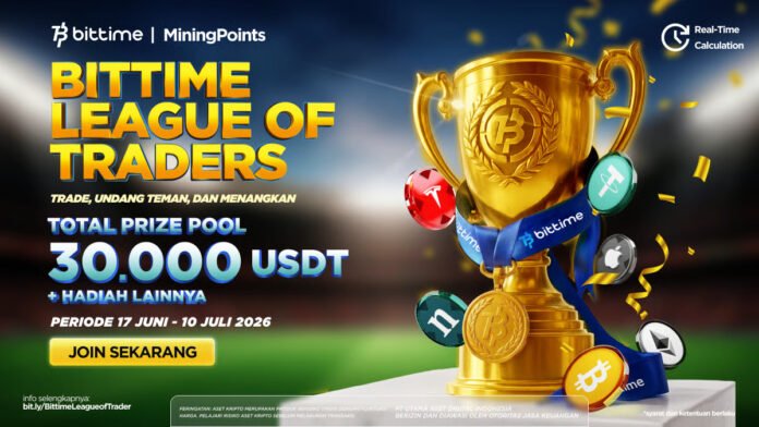 Rayakan Demam Piala Dunia, Bittime Hadirkan League of Traders Bagi Investor Indonesia