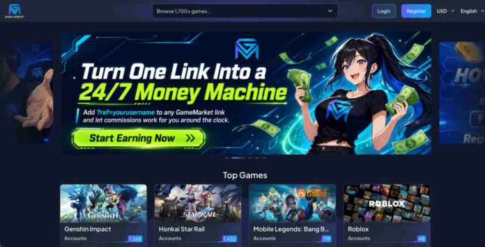 GameMarket.gg Perluas Pasar Global untuk Transaksi Item Game