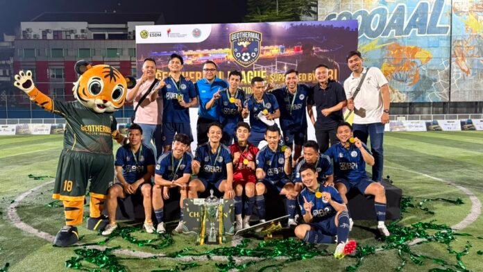 Tim Mini Soccer BRI Region 6 Raih Juara 1 Geothermal League 2026, Manajer Tim Ungkap Rasa Bangga dan Kebahagiaan.