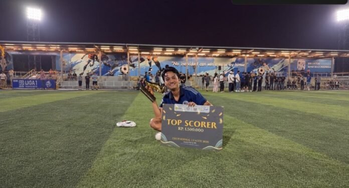 Fajir sebagai Top Scorer Geothermal League 2026, Pekerja BRI Lengkapi Dominasi Gemilang Tim Mini Soccer BRI Region 6