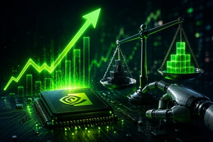 Laba Melonjak, Valuasi Makin Murah? Nvidia Kembali Jadi Sorotan Investor