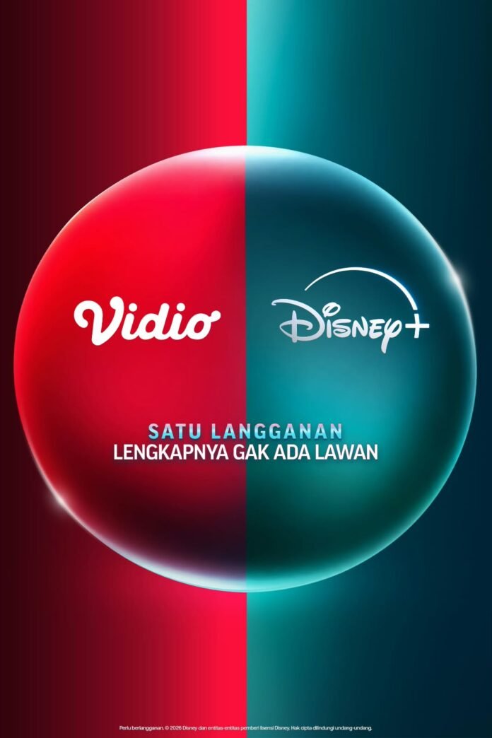 DISNEY+ DAN VIDIO BERSINERGI HADIRKAN HIBURAN GLOBAL, CERITA LOKAL, DAN OLAHRAGA DALAM SATU EKOSISTEM UNTUK MASYARAKAT INDONESIA