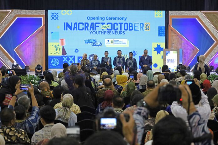 Buka Inacraft Vol. 5 October 2026 Youthpreneurs,  Mendag Busan Dorong Kriya Berpadu dengan Teknologi